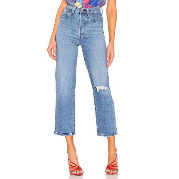 Levis Nwt Ribcage Straight Ankle Haters 